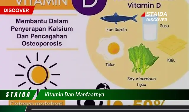 7 Khasiat Vitamin yang Jarang Diketahui, Harus Anda Tahu!