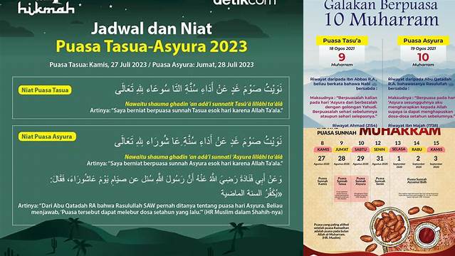 10 Muharram Puasa Apa