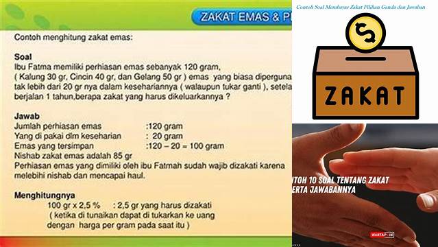 10 Soal Tentang Zakat Beserta Jawabannya