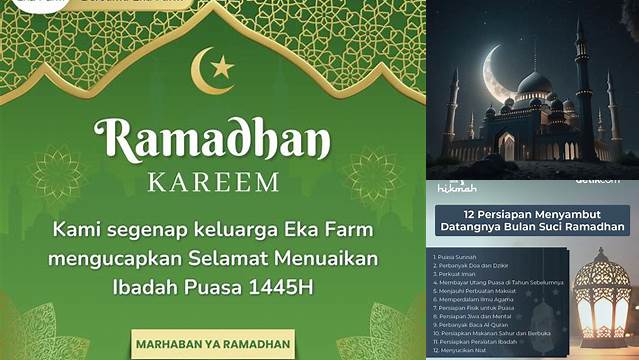 5 Persiapan Penting Menyambut Ramadhan untuk Idul Fitri Berkesan