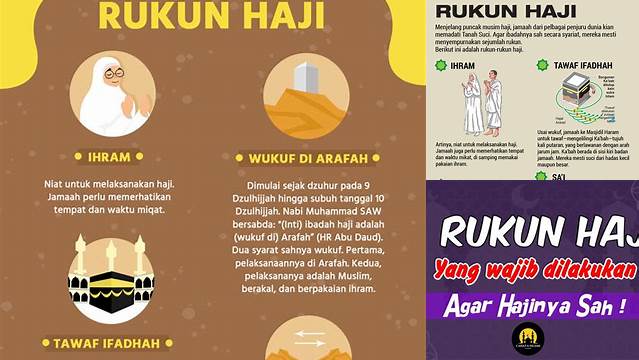 6 Rukun Haji