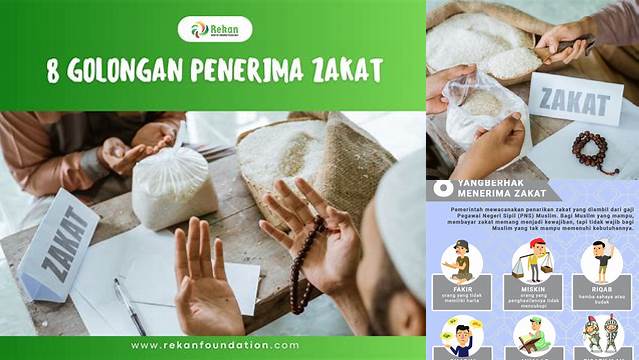 8 Orang Yang Berhak Menerima Zakat