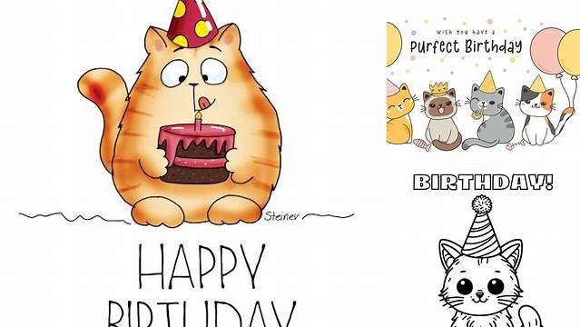 A special day today! Happy Birthday Simon’s Cat! | Happy birthday cat