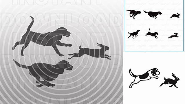 Beagle Chasing Rabbit SVG: Uses, Benefits, And Where To Find It