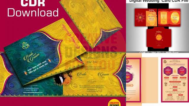 Best Wedding Card Design: CDR, File, and PDF Guide