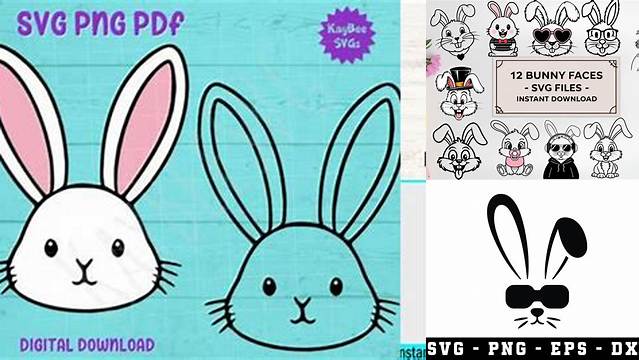 Cute Bunny Face SVG: Design Ideas & Uses