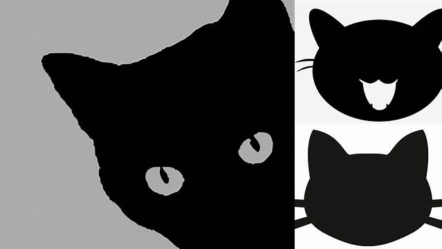 Cat Face Silhouette at GetDrawings | Free download