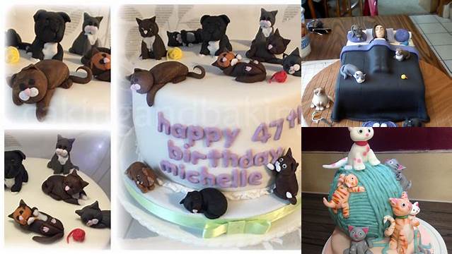 Cat Lady Birthday Cake • Caking and Baking • Leamington Spa Warwickshire