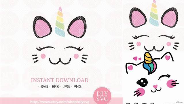 Caticorn Svg Unikitty Svg Caticorn Clip Art Caticorn Cut - Etsy