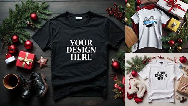 Christmas T-shirt Mockup