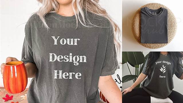 Comfort Colors 1717 Pepper Mockup