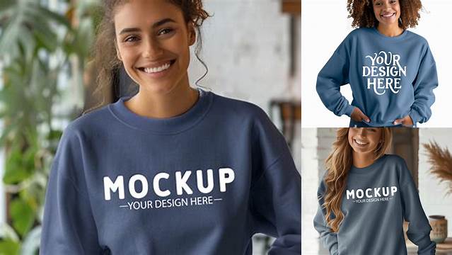 Comfort Colors C1717 Sweatshirt,Denim Mo