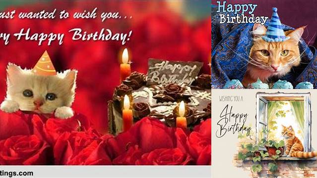 Cute Kitten Wishes For Your Birthday! Free Happy Birthday eCards | 123