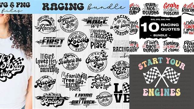 Drag Racing Quotes SVG: Speed Up Your Designs!