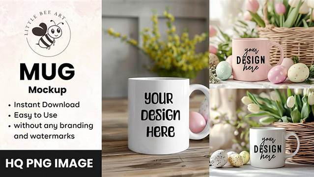 Easter Mug Mockup No - 043