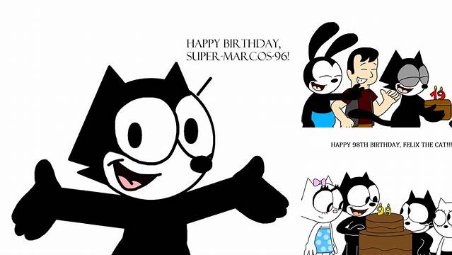 Felix wishes Happy Birthday to me by MarcosPower1996 on DeviantArt
