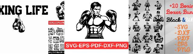 Free Boxer SVG Files: Find Boxing Designs For Your Projects