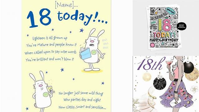 Funny 18Th Birthday Cards Printable - Printable Card Free