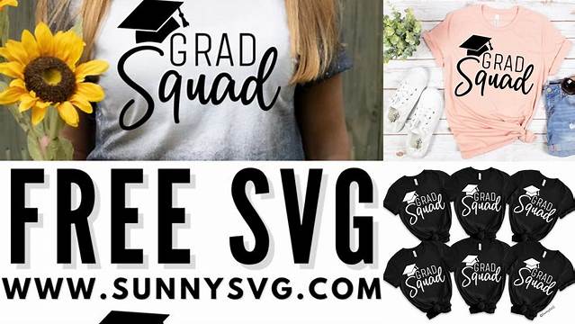 Grad Squad SVG: Free Cut Files For Graduation!