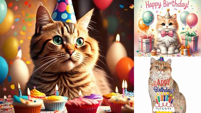Happy Birthday Cat | Happy birthday cat, Cat birthday, Happy birthday