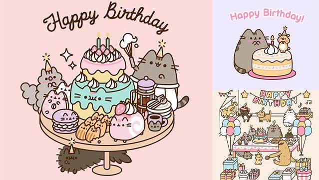 Happy Birthday Pusheen! . . . #pusheen #pusheenbox #pusheenthecat #cats