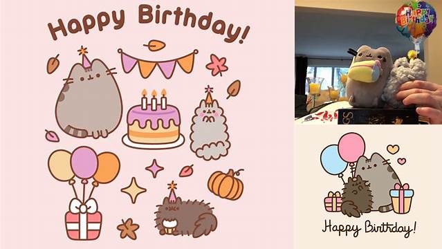 Happy Birthday Pusheen and Stormy Style - YouTube