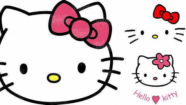 Hello Kitty Face - ClipArt Best