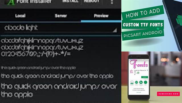 Android Fonts: Download & Install Guide