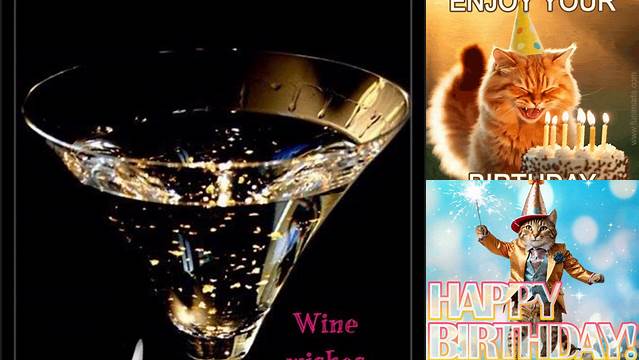 Less than Happy Cat: Happy Birthdayl via GIPHY cupcake | Happy birthday