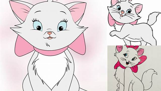 Marie Aristocats Drawing at GetDrawings | Free download