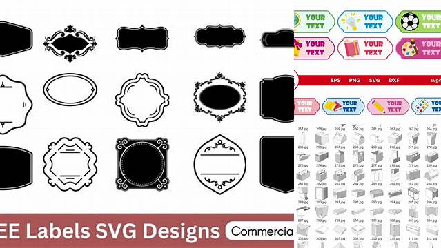 Package Label SVG Files: Vector Clipart & Cut Files