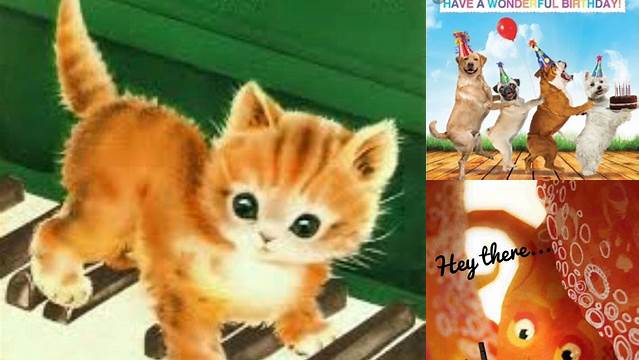 Pin by Judy Quinn on Birthday Greetings | Happy birthday cat, Cat