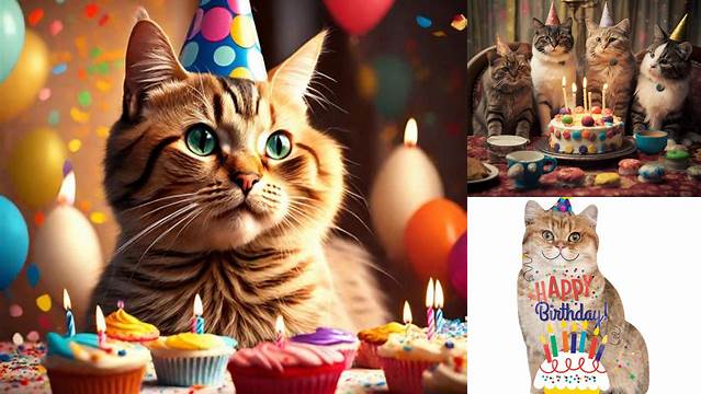 Pin by Lawrence Tam on Dogs and Cats Pictures | Happy birthday cat