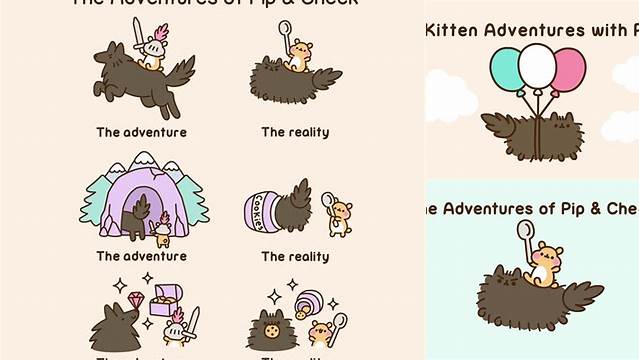 Pusheen: The Adventures of Pip & Cheek - YouTube