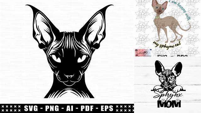 Sphynx Cat 2 SVG Sphynx Cat Svg Cat Svg Pet Svg Sphynx | Etsy