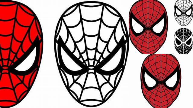 Spiderman Head SVG | Hero Spiderman Head svg cut file Download | JPG