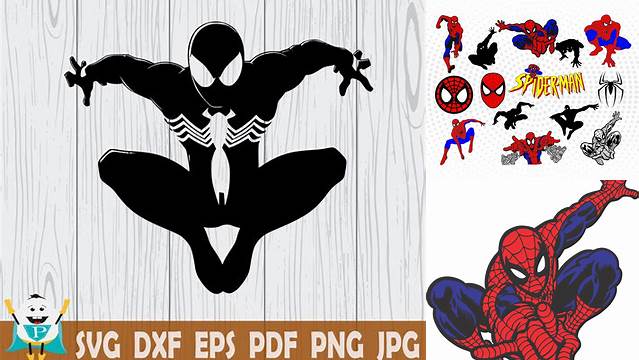 Spiderman SVG PNG PDF Instant Download - Etsy