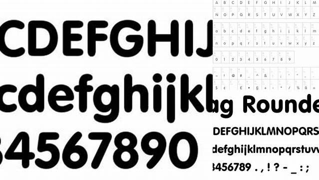 Vag Rounded BT Black Font: Free Download Guide