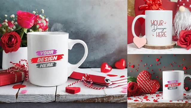 Valentine's Day Mug Mockup 68
