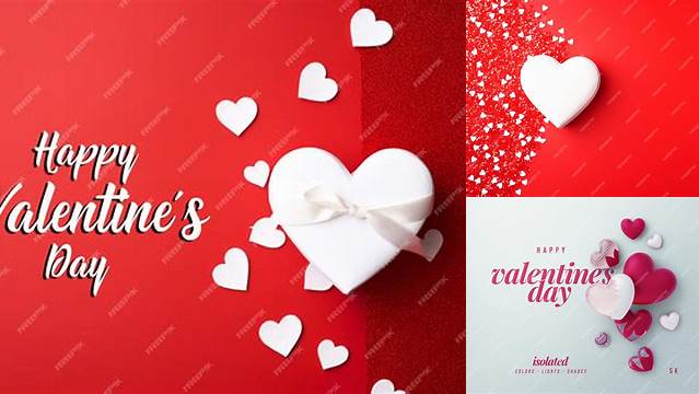 Valentines Day Background Mockup