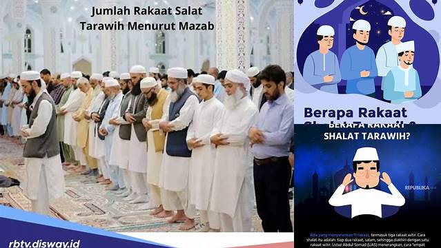 Ada Berapa Rakaat Shalat Tarawih