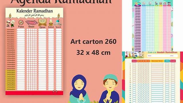 8 Hal Penting tentang agenda ramadhan anak untuk sambut idul fitri penuh berkah