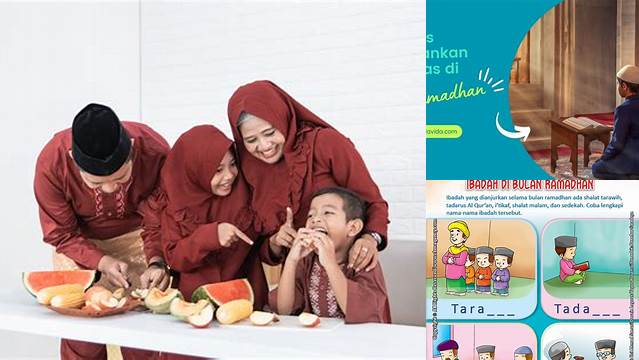 Ketahui 9 Hal Penting tentang aktivitas di bulan ramadhan untuk sambut idul fitri penuh berkah