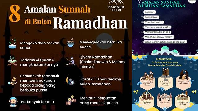 9 Hal Penting tentang Amalan Bulan Puasa untuk Sambut Idul Fitri