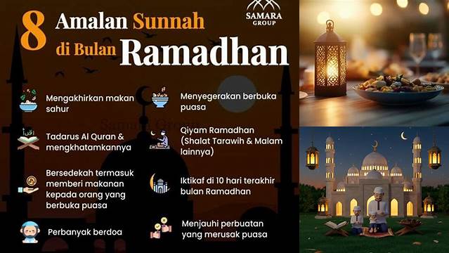 Temukan 8 Hal Penting tentang amalan bulan ramadhan untuk Idul Fitri bermakna