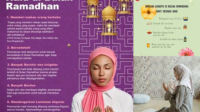 Ketahui 8 Hal Penting tentang Amalan Saat Haid di Bulan Ramadhan untuk Sambut Idul Fitri