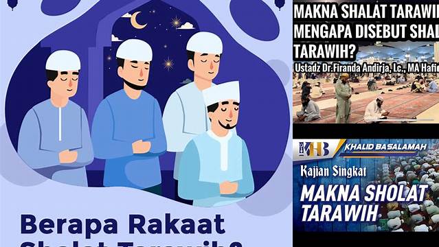 Apa Arti Shalat Tarawih