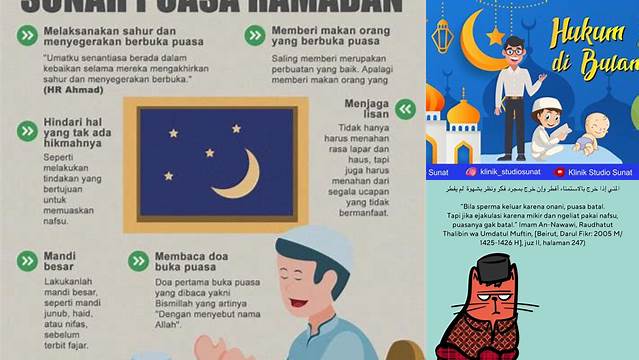 Temukan 10 Hal Penting tentang apa hukum coli di bulan puasa menjelang idul fitri