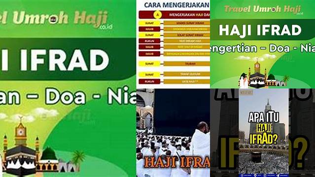 Apa Itu Haji Ifrad