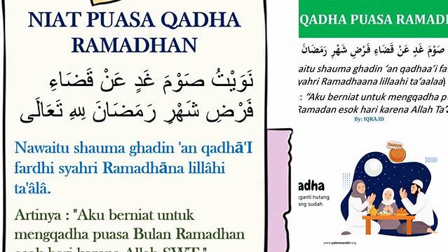 Apa Itu Puasa Qadha